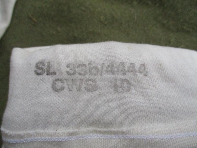 BRITISH ARMY issue NBC CBRN inner GLOVES white parade drill antiques handling LARGE SIZE 10 — image 3