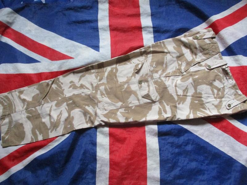 VERY RARE british army GULF WAR WAR 1 DESERT DPM ddpm LIGHTWEIGHT TROUSERS 36'