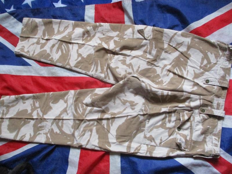 VERY RARE british army GULF WAR WAR 1 DESERT DPM ddpm LIGHTWEIGHT TROUSERS 36' — image 3