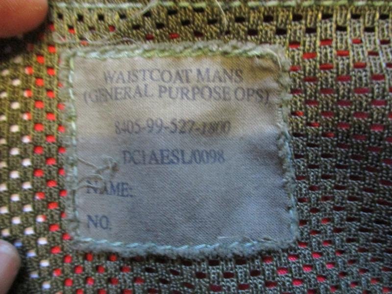 UK DPM camo PLCE OPS CTR CHEST WEBBING GP WAISTCOAT LBV VEST LBE — image 2