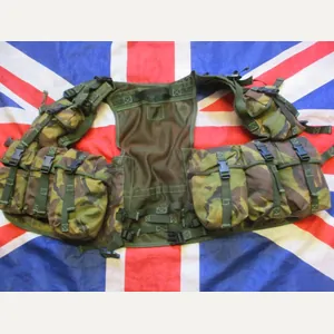 UK DPM camo PLCE OPS CTR CHEST WEBBING GP WAISTCOAT …