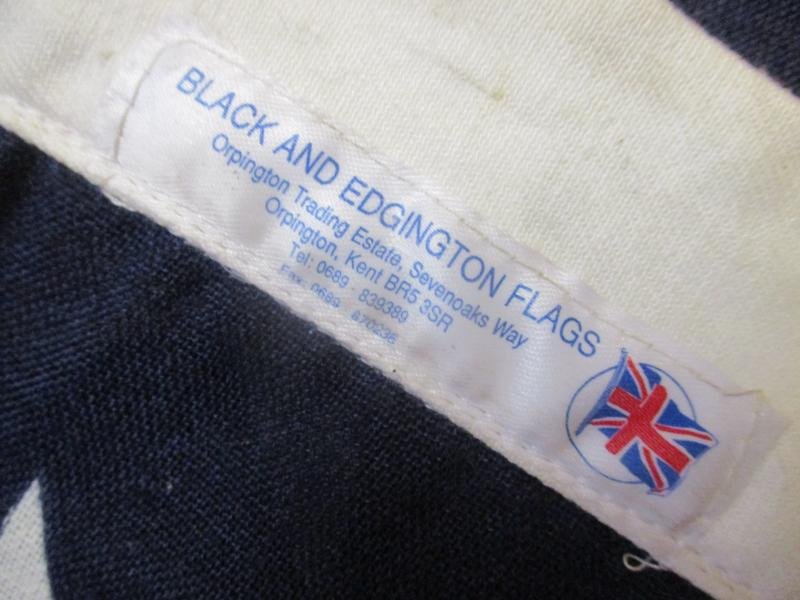 Vietnam War ERA 1960- 50 STAR USA AMERICAN FLAG stars & stripes MADE IN ENGLAND — image 2