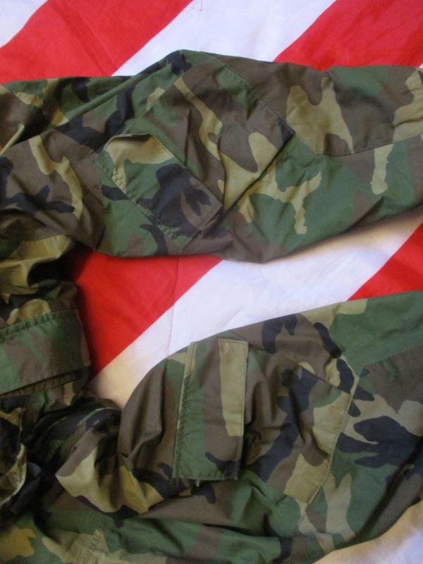 US ARMY / USMC USA GEN2 ECWCS m81 woodland CAMO goretex WATERPROOF PARKA COAT JACKET M L — image 4