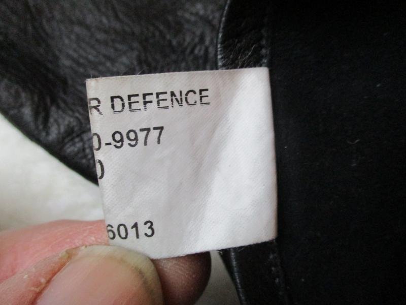 RAF PILOTS ISSUE AIR DEFENCE / SAS CRW CT TEAM WEAR thin LEATHER COMBAT GLOVES — image 3