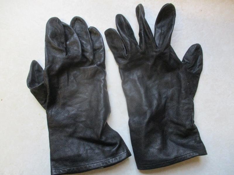 RAF PILOTS ISSUE AIR DEFENCE / SAS CRW CT TEAM WEAR thin LEATHER COMBAT GLOVES — image 5