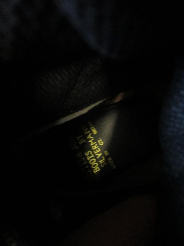 VERY RARE VINTAGE silvermans BRITISH ARMY DMS JUNGLE COMBAT BOOTS UK 8 NEW — image 2