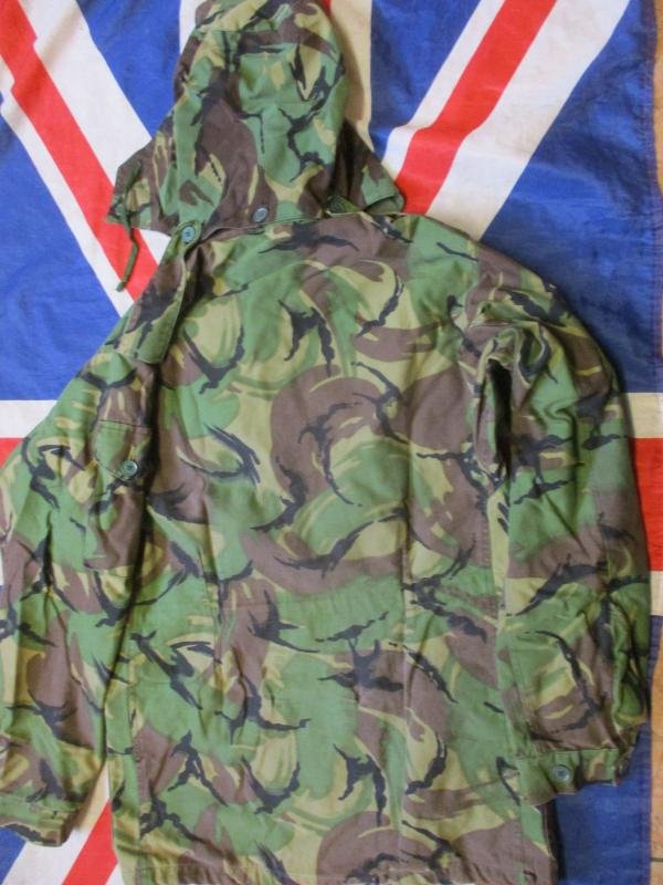 GENUINE BRITISH ARMY ISSUE 68 1968 dpm COMBAT JACKET FALKLANDS WAR size 7 & hood — image 3
