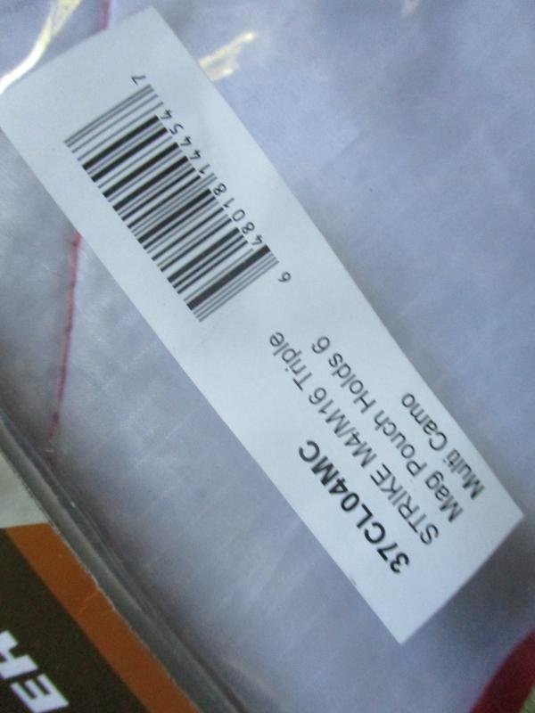 real BLACKHAWK MOLLE STRIKE triple 5.56mm holds 6 mag POUCH crye multicam NEW — image 2