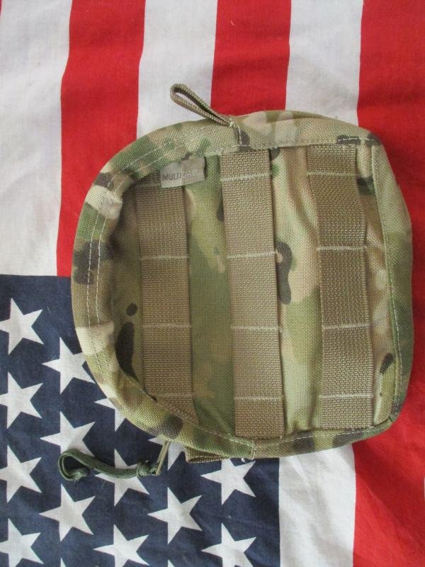 genuine OPS usa made CRYE precision MULTICAM MOLLE small upright utility POUCH