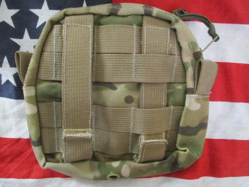 genuine OPS usa made CRYE precision MULTICAM MOLLE small upright utility POUCH — image 2