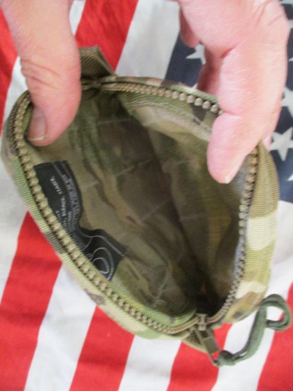 genuine OPS usa made CRYE precision MULTICAM MOLLE small upright utility POUCH — image 3