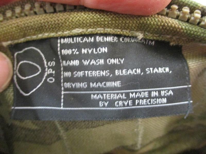 genuine OPS usa made CRYE precision MULTICAM MOLLE small upright utility POUCH — image 4