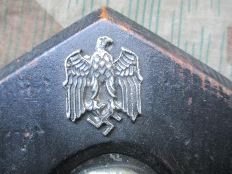 WW2 GERMAN ARMY EH HEER WOODEN WALL PLAQUE — image 2