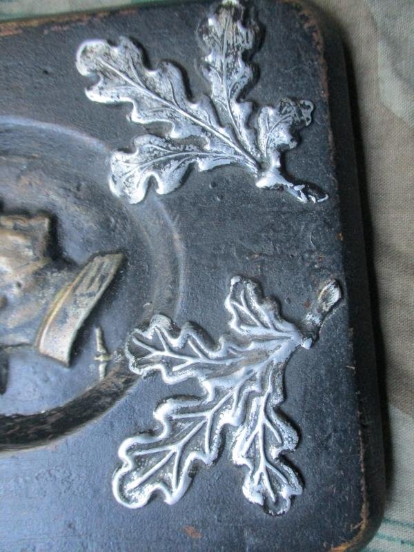 WW2 GERMAN ARMY EH HEER WOODEN WALL PLAQUE — image 4