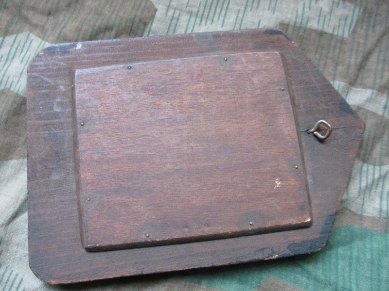 WW2 GERMAN ARMY EH HEER WOODEN WALL PLAQUE — image 5