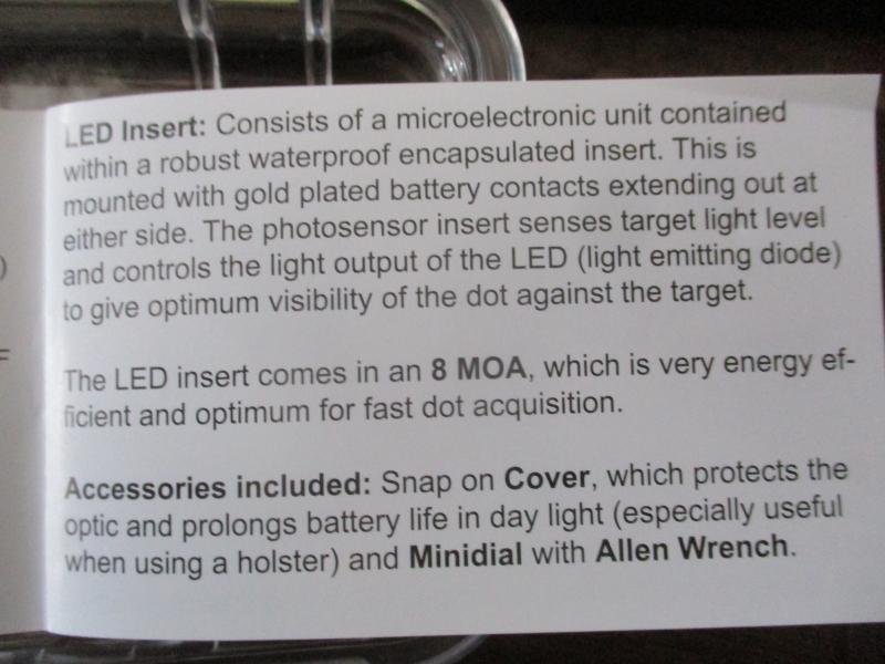 Genuine TRIJICON RedDot Red Dot Sight new in pelican case — image 5