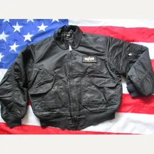 GENUINE ALPHA INDUSTRIES USAF USA CWU bomber pilot JACKET COAT …