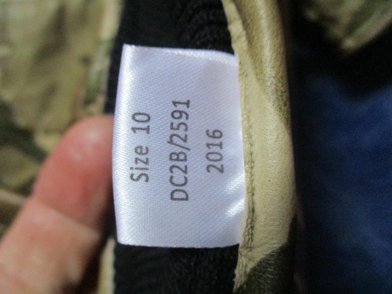 BRITISH ARMY ISSUE mtp camo LEATHER cold weather combat COMBAT GLOVES large NEW — image 2