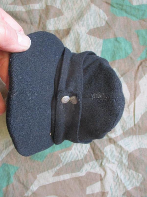 WW2 GERMAN ARMY HEER WH / WAFFEN SS repo PANZER M43 CAP — image 2