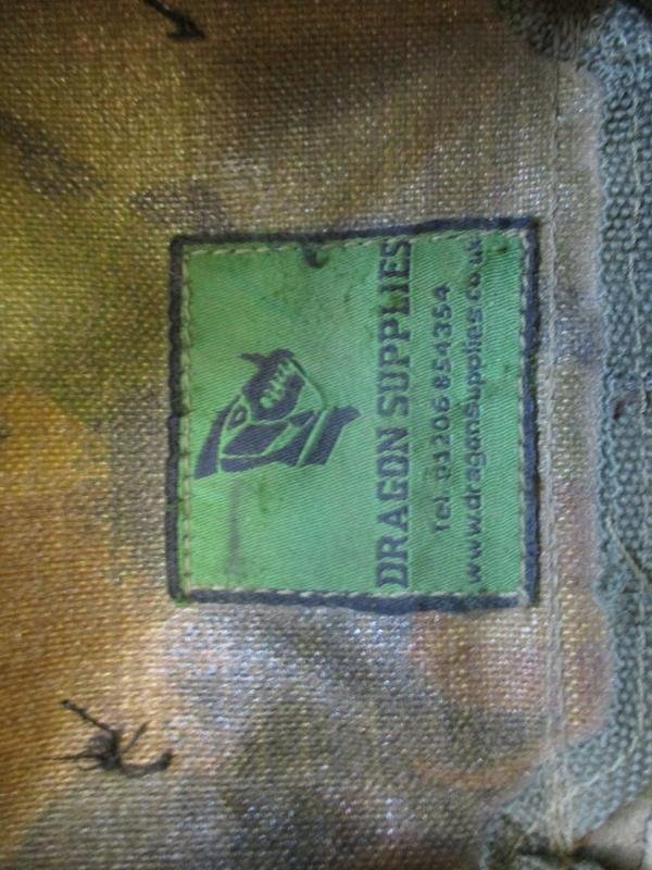 DRAGON of Colchester AIRBORNE belt kit STITCH DOWN WEBBING SET PLCE DPM & YOKE — image 2