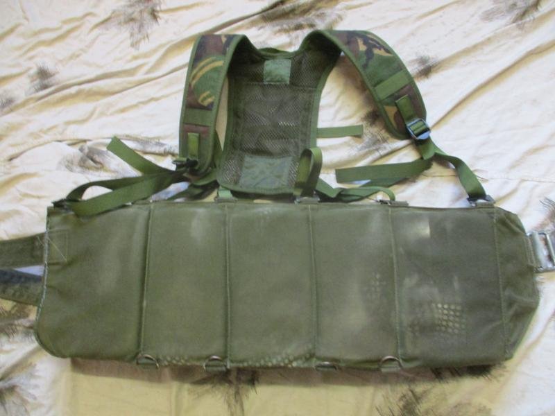 DRAGON of Colchester AIRBORNE belt kit STITCH DOWN WEBBING SET PLCE DPM & YOKE — image 3