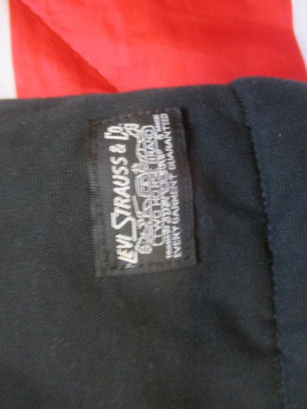 REAL LEVIS sherpa lined US ARMY black M65 field COAT combat jacket LARGE - XL — image 5