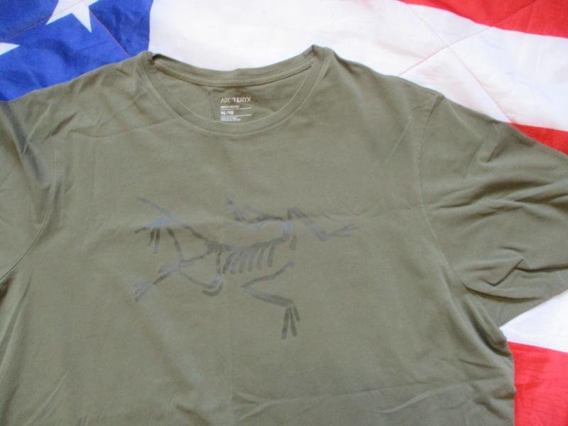 ARCTERYX leaf OG GREEN MILITARY T SHIRT XL