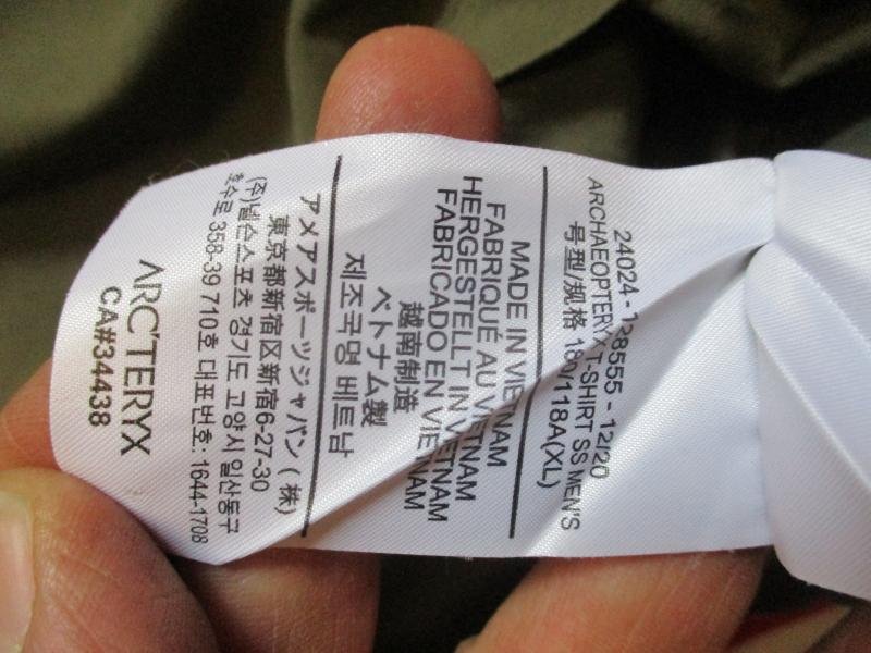 ARCTERYX leaf OG GREEN MILITARY T SHIRT XL — image 5