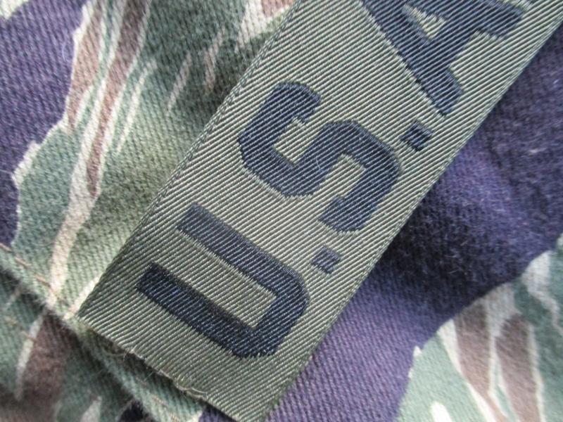 GENUINE issue US ARMY VIETNAM WAR ERA branch tape PATCH subdued M65 BDU new — image 3