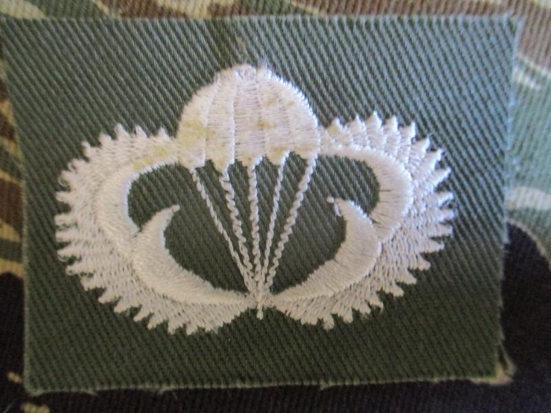 SOUTH KOREA parachute PARATROOPER PARA WINGS BADGE SET VIETNAM WAR era — image 3
