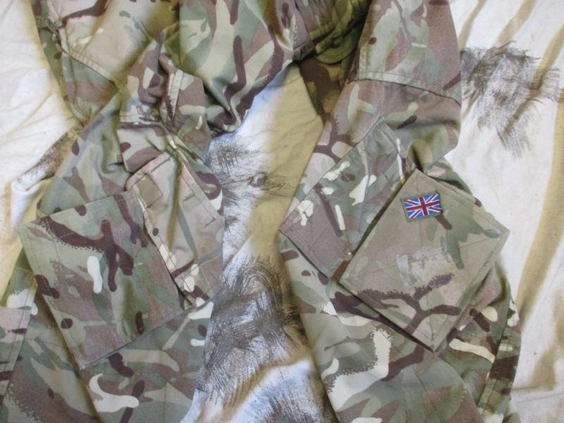 British army ISSUE MTP MULTICAM camo MK2 PCS windproof COMBAT SMOCK xl - XXL — image 3