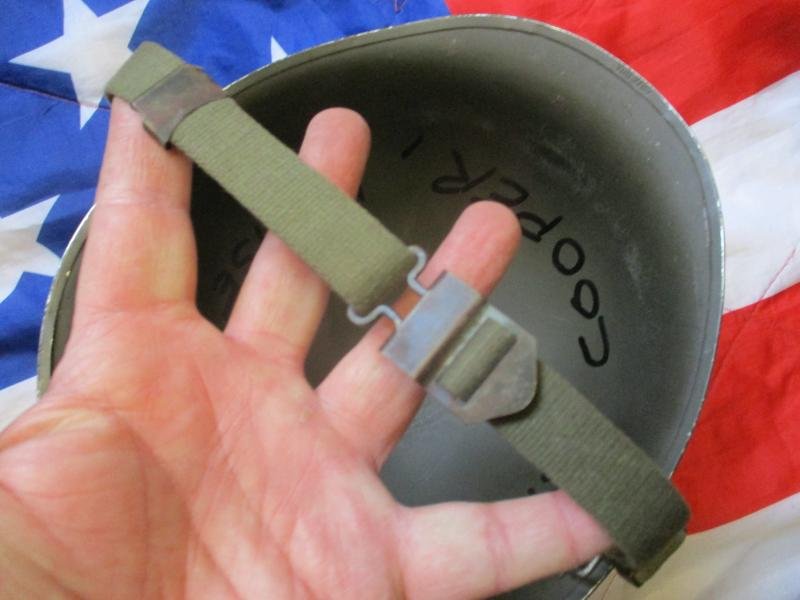 1977 dated liner US ARMY USMC medics issue Vietnam war m1 helmet — image 5