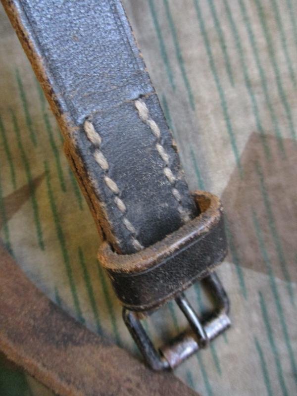 GENUINE GERMAN ARMY Waffen SS WW2 ZELTBHAN ZELT SHELTER PONCHO / mess tin STRAP — image 5