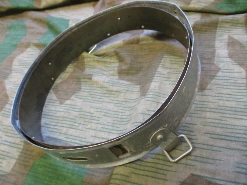 ORIGINAL WW2 GERMAN 1943 B&C M42 M40 M35 HELMET liner band 62 SHELL 54CM HEAD