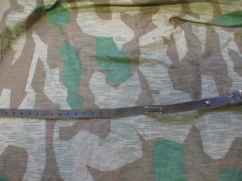 GENUINE GERMAN ARMY Waffen SS WW2 ZELTBHAN ZELT SHELTER PONCHO 2nd pattern STRAP — image 2