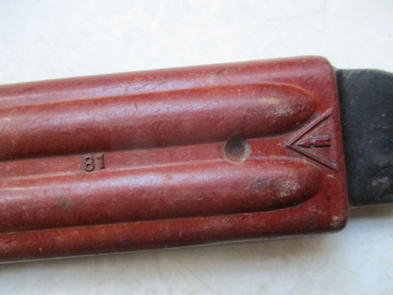 AK47 BAYONET bakerlight type 1981 dated AFGHANISTAN WAR BRING BACK — image 4