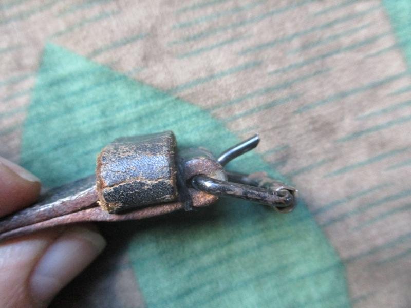 GERMAN ARMY Waffen SS WW2 ZELTBHAN ZELT PONCHO / mess tin STRAP 1954 post war but same ww2 ones — image 5