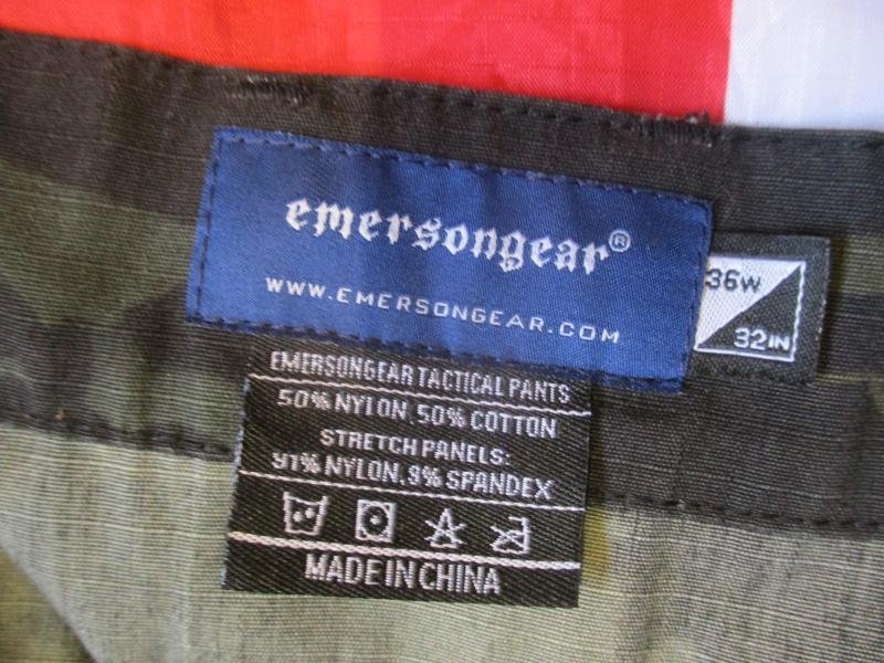 CRYE style EMERSON field COMBAT TROUSERS pants multicam black / urban CAMO L 36' — image 2