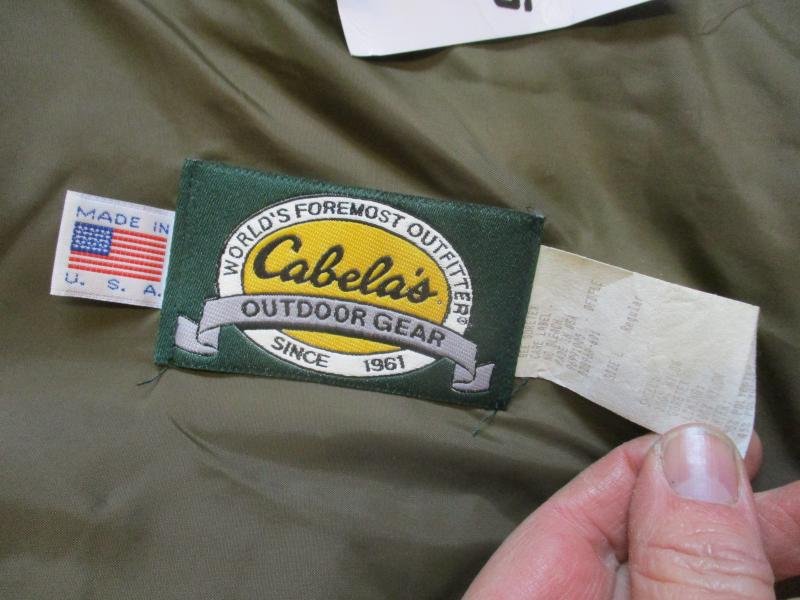 CABELAS of USA made in usa REALTREE ADVANTAGE CAMO goretex & thinsulate WINTER PARKA COAT — image 2