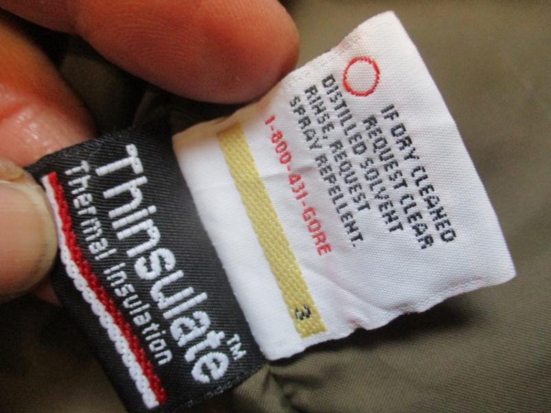 CABELAS of USA made in usa REALTREE ADVANTAGE CAMO goretex & thinsulate WINTER PARKA COAT — image 4