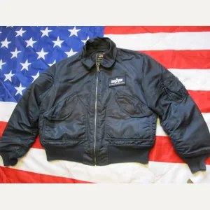 real ALPHA INDUSTRIES USAF USA CWU bomber pilot JACKET COAT …