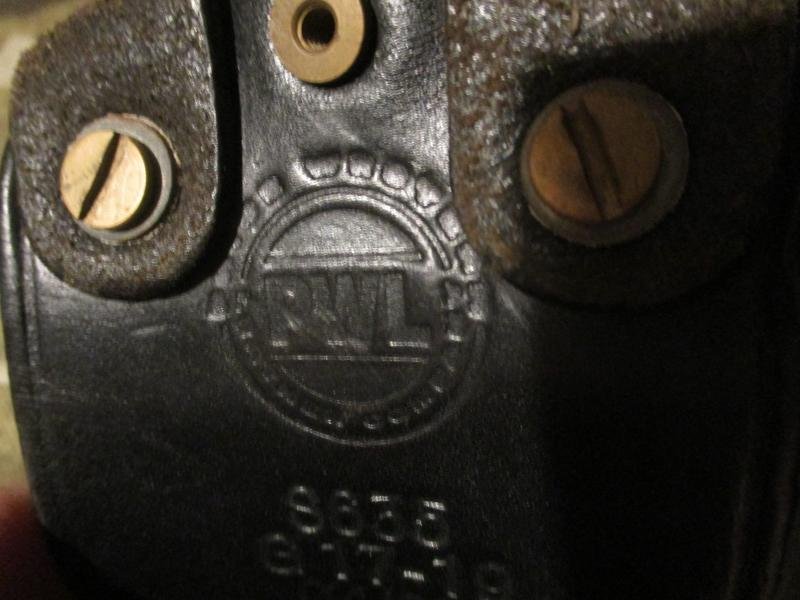 GLOCK G 17 - 19 police SO19 22 sas crw ct LEATHER MAG POUCH HOLDER HOLSTER — image 3