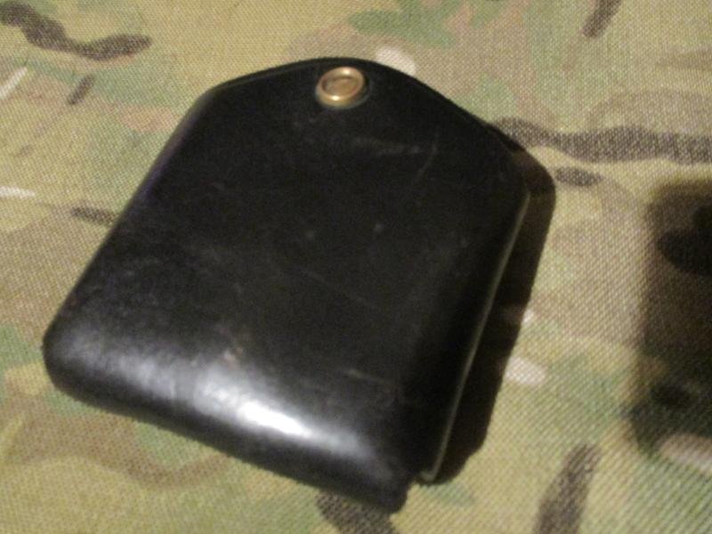 GLOCK G 17 - 19 police SO19 22 sas crw ct LEATHER MAG POUCH HOLDER HOLSTER — image 5