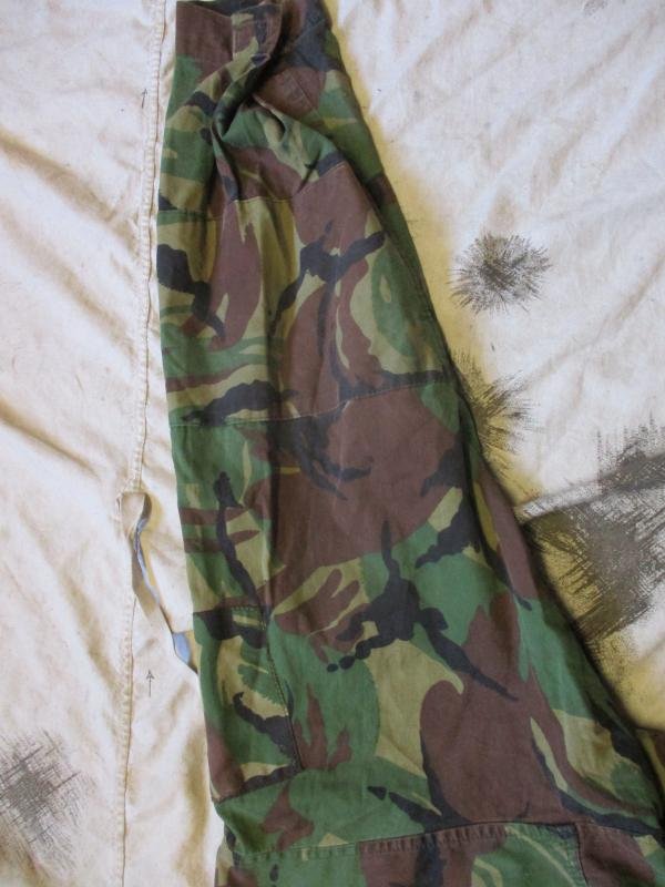 FALKLANDS WAR era 70'S dpm SAS cotton GABARDINE ARCTIC windproof SMOCK no arm ffd pocket 2rank slides — image 4