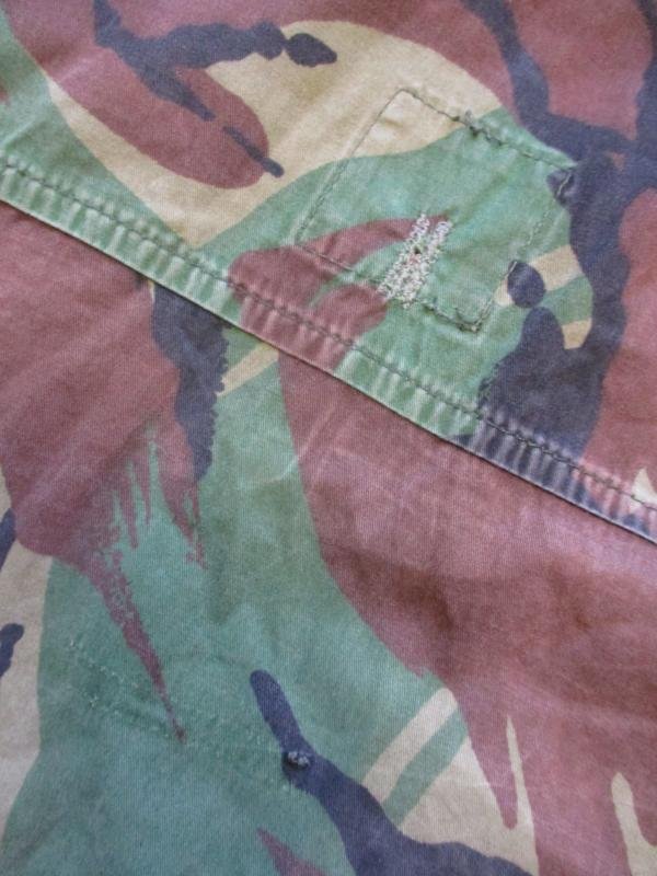 FALKLANDS WAR era 70'S dpm SAS cotton GABARDINE ARCTIC windproof SMOCK no arm ffd pocket 2rank slides — image 5