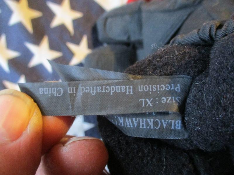 BLACKHAWK usa ECW 2 cold weather combat WINTER OPS COMBAT GLOVES black XL — image 4