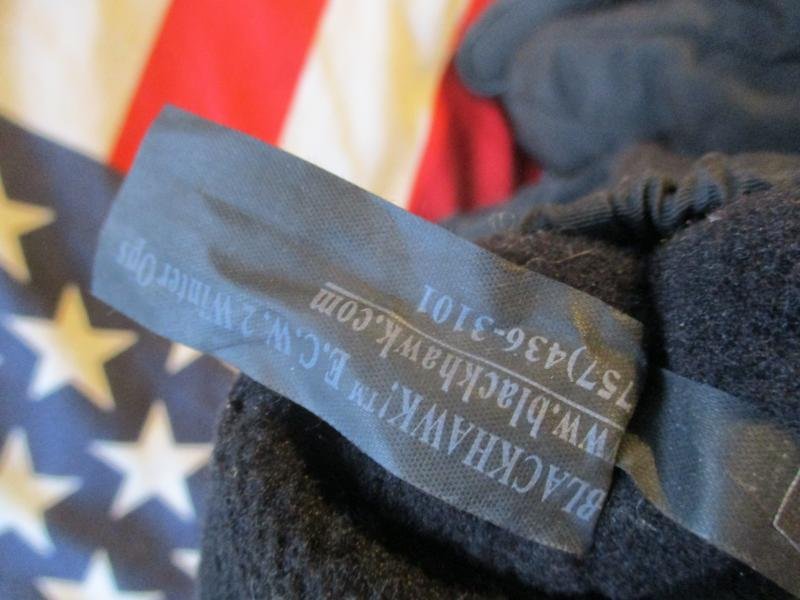 BLACKHAWK usa ECW 2 cold weather combat WINTER OPS COMBAT GLOVES black XL — image 5