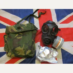 1991 AVON BRiTiSH army ISSUE respirator gas mask S10 SIZE …