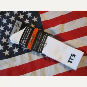 GENUINE 5.11 511 TACTICAL comat boot 9' coolmax SOCKS sf …