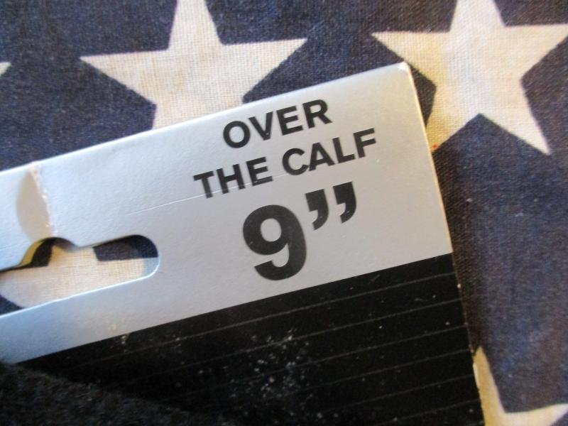 GENUINE 5.11 511 TACTICAL comat boot 9' coolmax SOCKS sf police leaf BLACK NEW — image 4